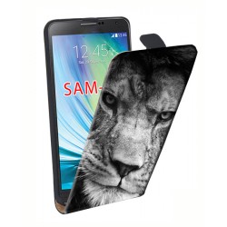 Etui housse verticale avec photo pour Samsung Galaxy E5