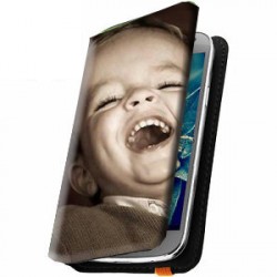 Housse portefeuille avec photo pour Sony Xperia E4g