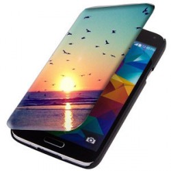 Housse verticale avec photo pour Samsung Galaxy S5 Mini